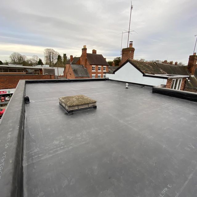 flat roof