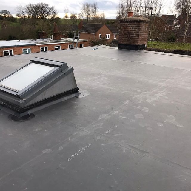 Flat roof