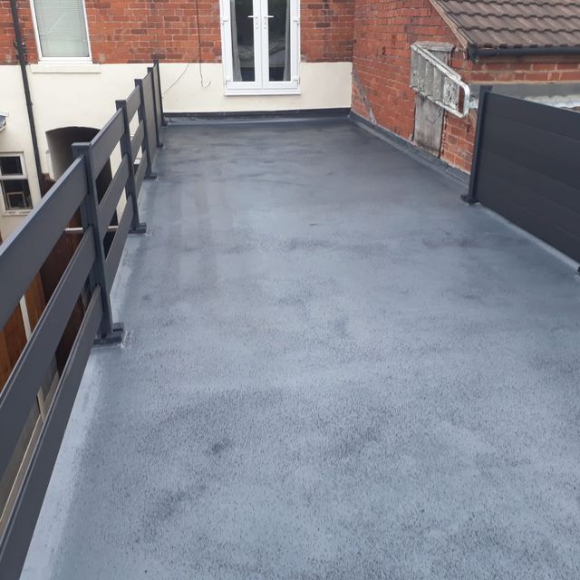 Flat roof